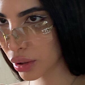 Vintage Chanel Rimless Sunglasses